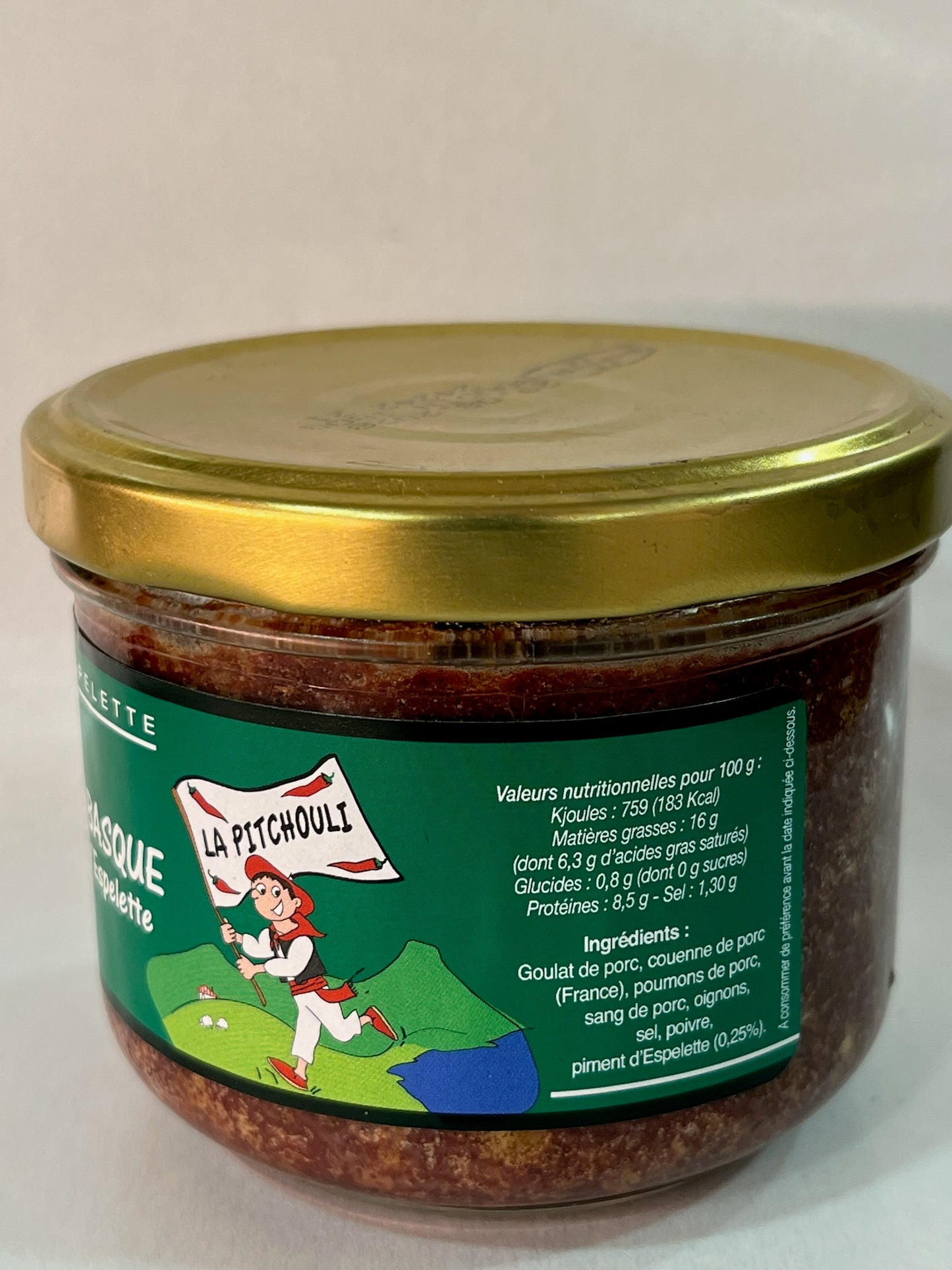 Lot de 3 Pâtés Basque au Boudin et Piment d’Espelette – La Pitchouli
