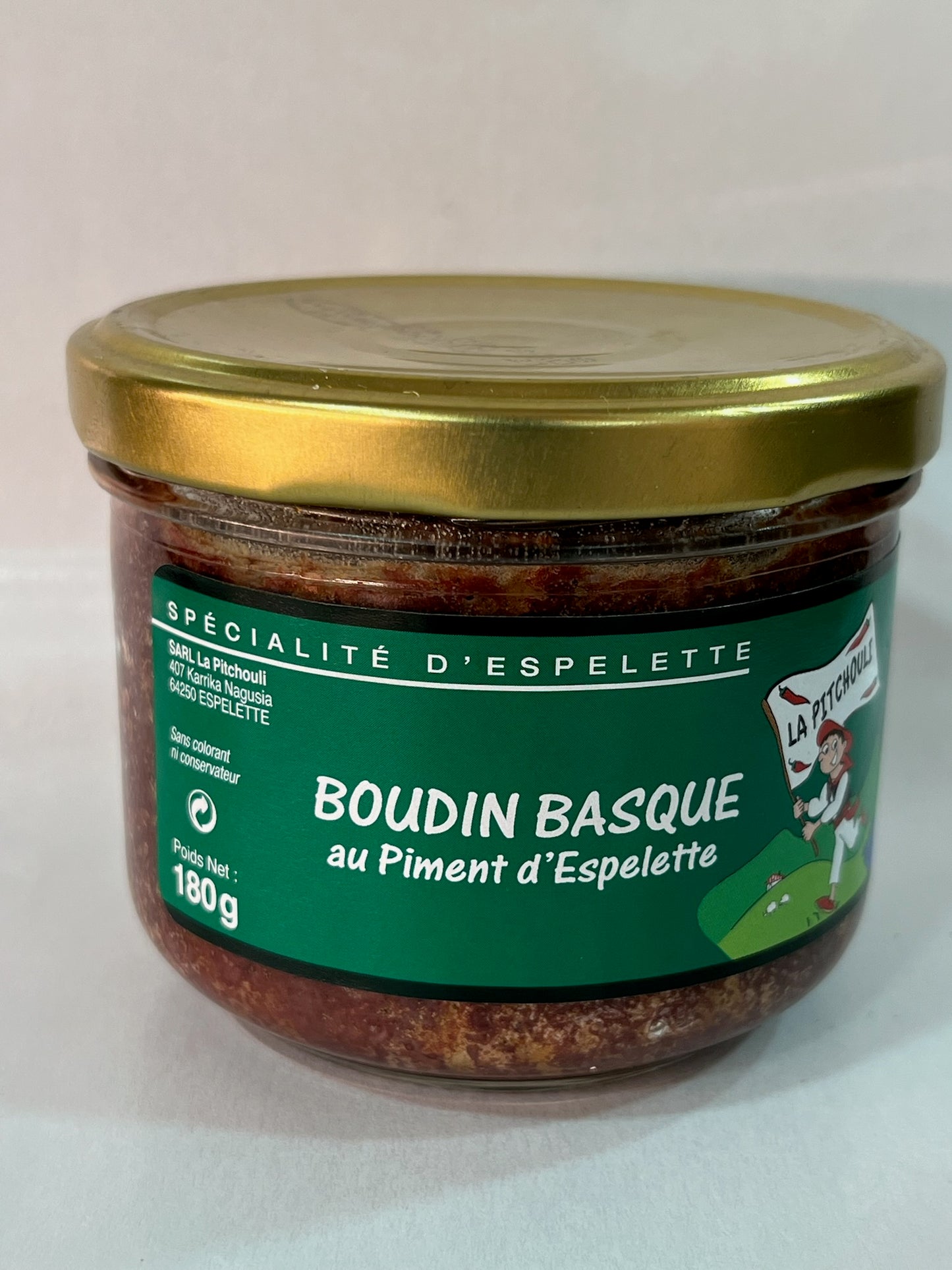 Lot de 3 Pâtés Basque au Boudin et Piment d’Espelette – La Pitchouli