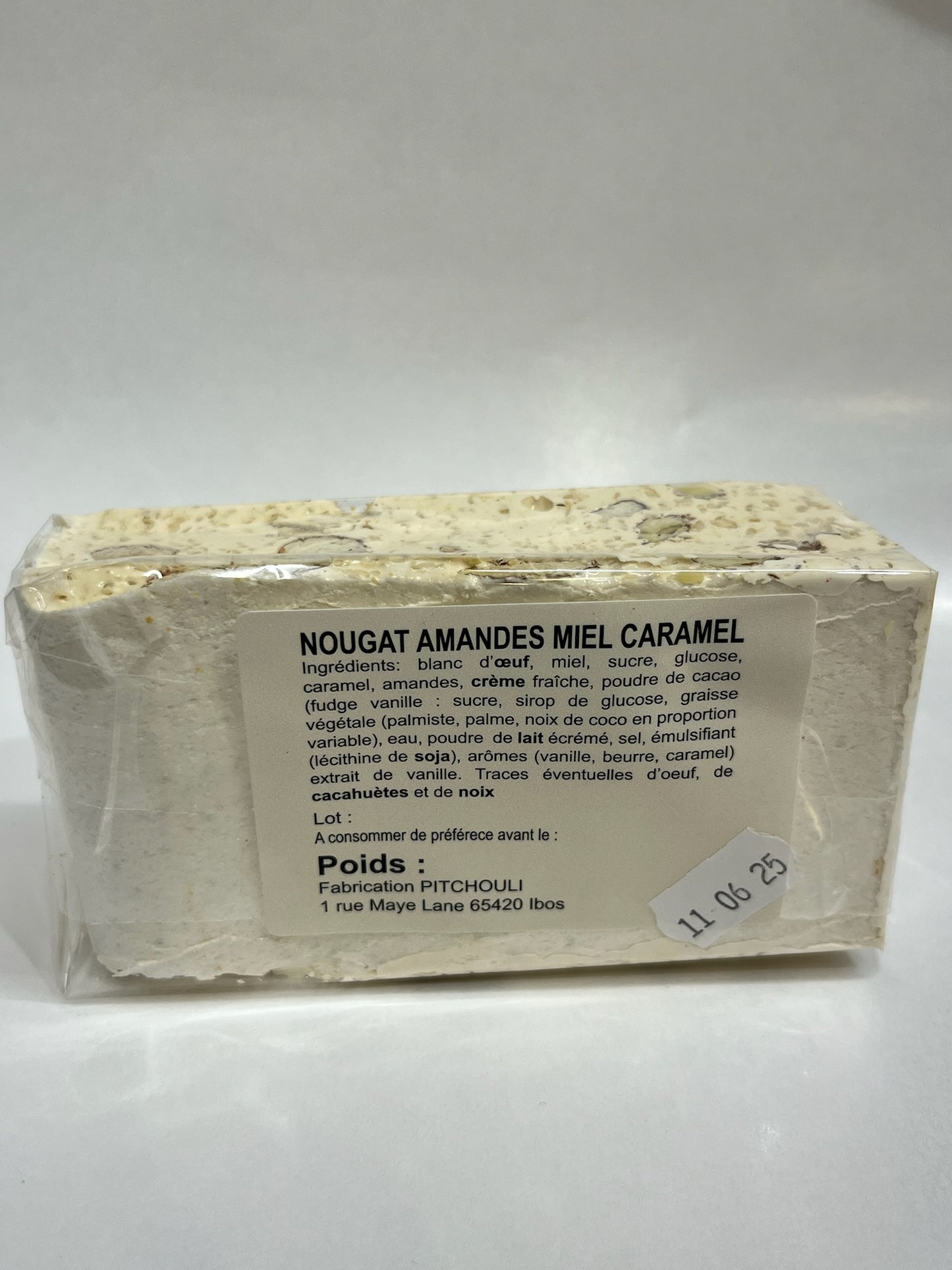 Nougat Amandes, Miel et Caramel – Une Douceur Gourmande