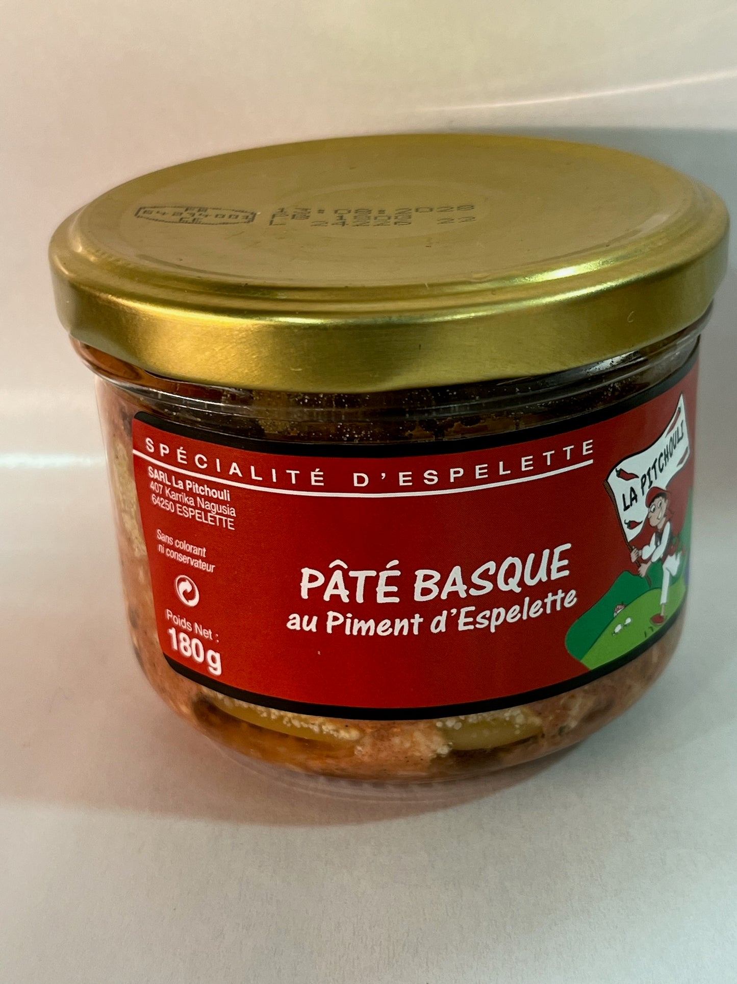 Lot de 3 Pâtés Basque au Piment d’Espelette – La Pitchouli