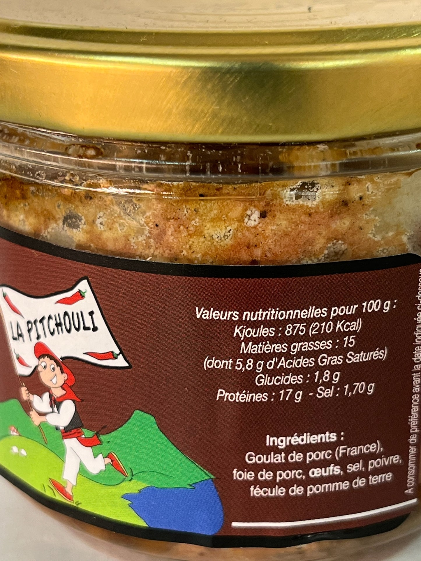 Lot de 3 Pâtés de Campagne à l’Ancienne au Piment d’Espelette – La Pitchouli