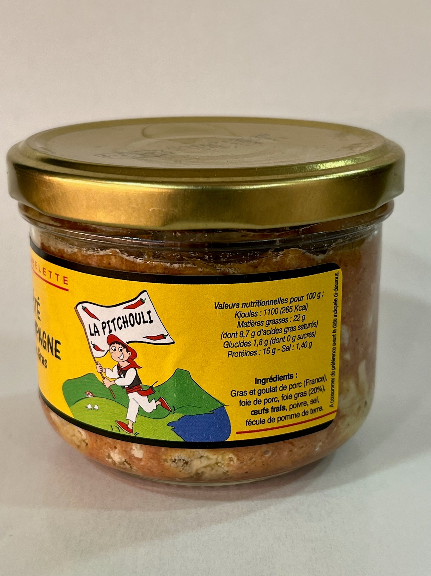 Lot de 3 Pâtés de Campagne au Foie Gras – La Pitchouli